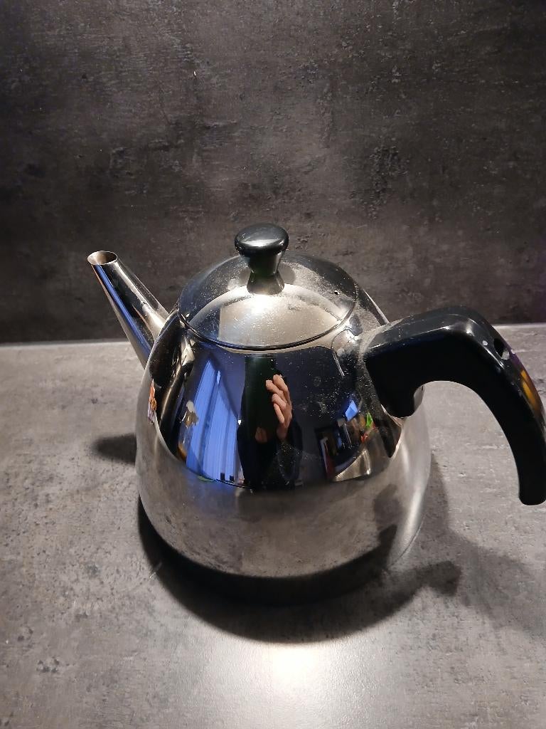 Bredemeijer Theepot RVS Minuet, Ophalen of Verzenden, Zo goed als nieuw