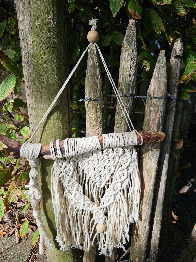 Macramé hangers handgemaakt nieuw, Meerkleurig, Textiel, Nieuw, Ophalen of Verzenden