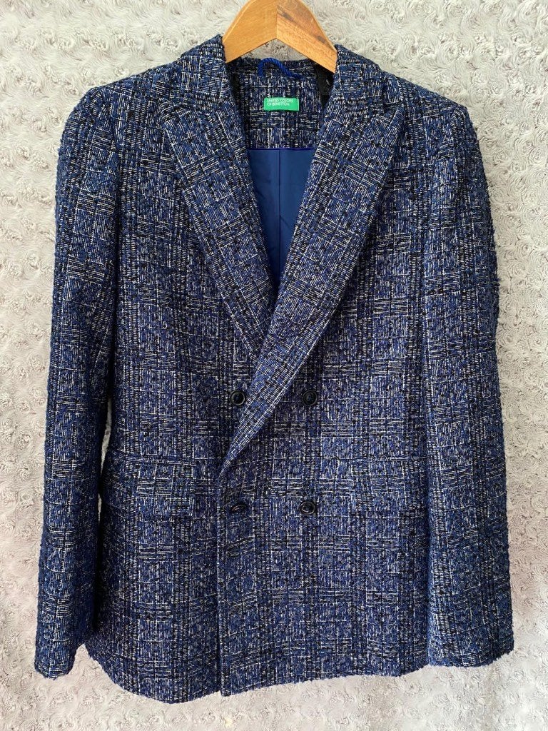 VERLOPEN Nieuwstaat mooie blazer van BENETTON maat S, Benetton, Ophalen of Verzenden, Zo goed als nieuw, Jasje