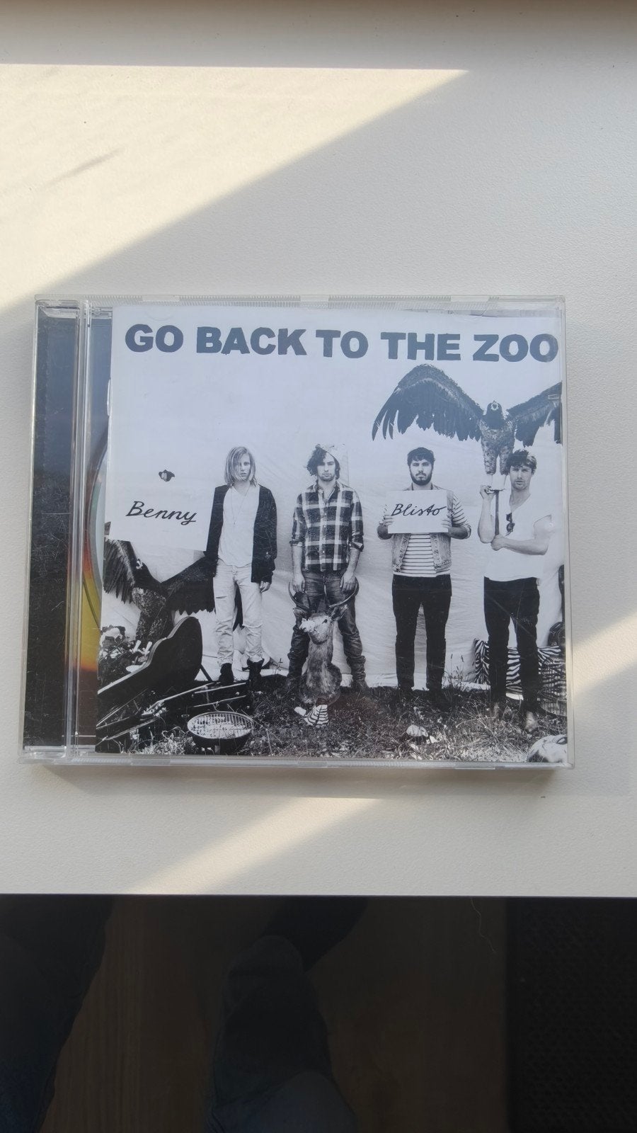 Go Back To The Zoo - Benny Blisso CD (Pop/Rock), Gebruikt, Pop, Ophalen of Verzenden, Inclusief boekje
