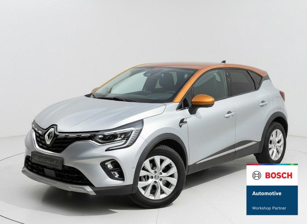 Renault Captur 1.6 E-Tech Plug-in Hybrid 160 Intens, Auto's, Renault, Gebruikt, 4 cilinders, Leder en Stof, Plug-in hybride