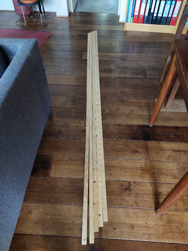 Houten latten, Ophalen, Zo goed als nieuw, 250 tot 300 cm, Plank