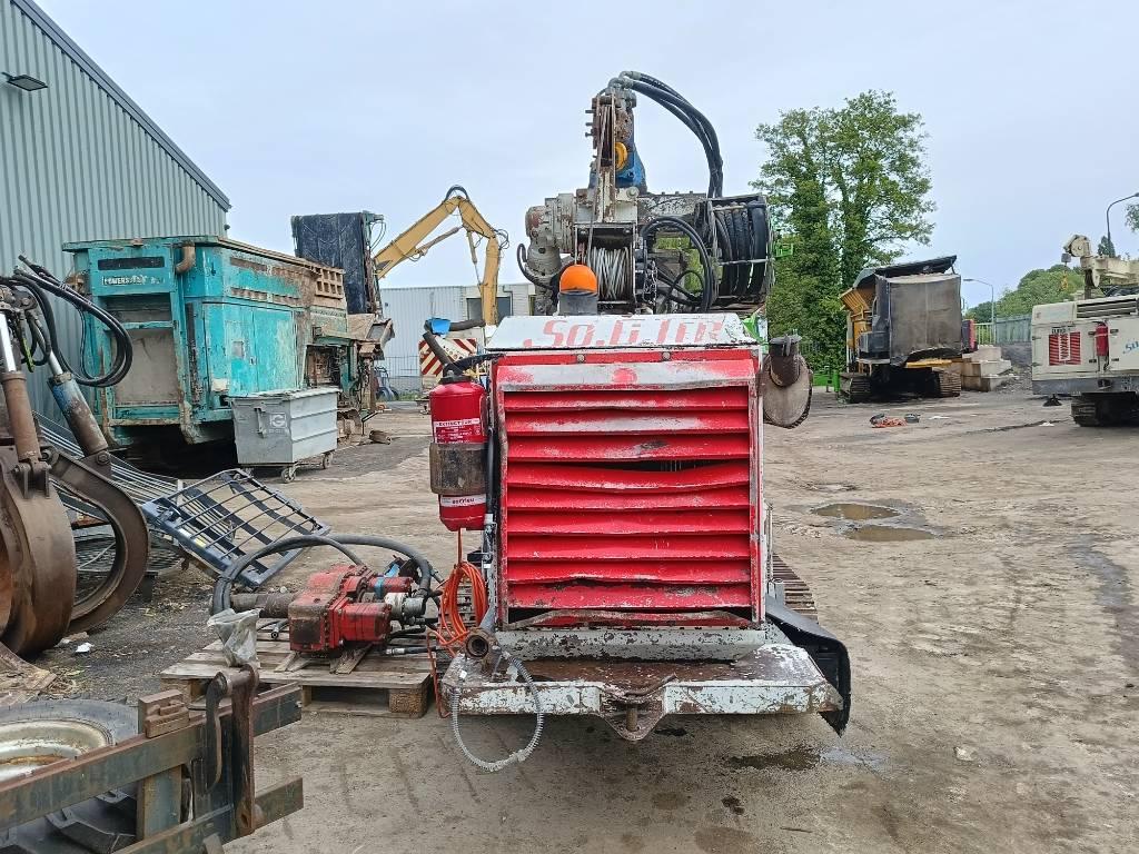 Comacchio MC600 piling dril rig micro rig bohrgerat KH5