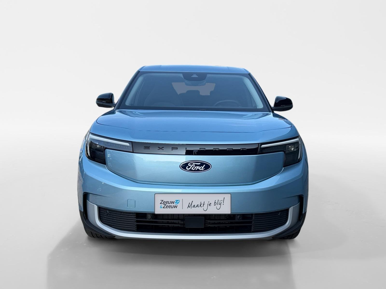 Ford Explorer Select Extended Range RWD 77 kWh | Nieuw te Be, Auto's, Automaat, 12 maanden, Zwart, Blauw