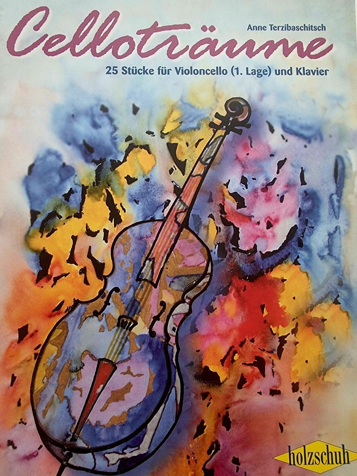 Celloträume: 25 Stukken voor Cello en Piano (1. Lage) V40, Muziek en Instrumenten, Bladmuziek, Cello, Verzenden, Klassiek, Zo goed als nieuw