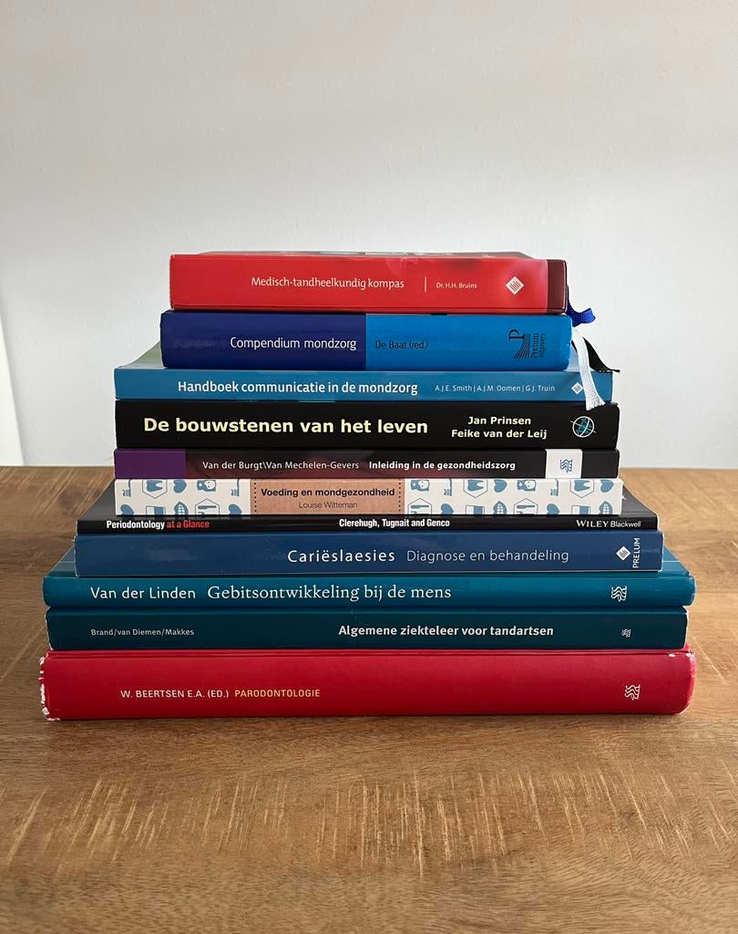Studieboeken Mondzorgkunde/Tandheelkunde, Boeken, Ophalen of Verzenden, Beta, Zo goed als nieuw, HBO