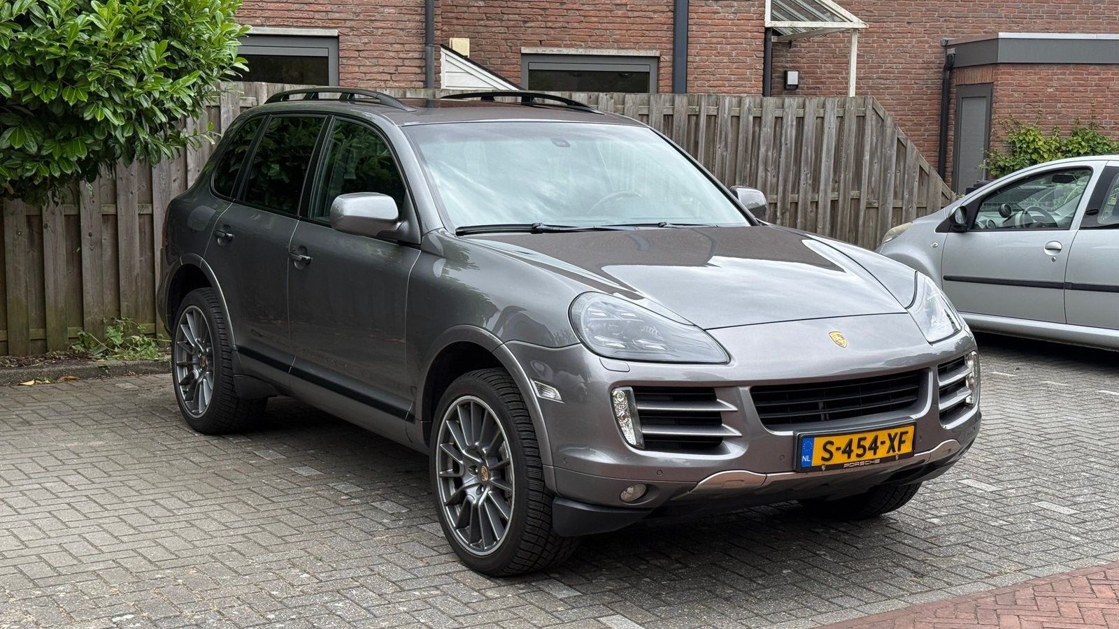 Porsche Cayenne S V8 Tiptronic 2008 Meteor Grey Metallic, Auto's, Automaat, Cayenne, 2220 kg, Leder