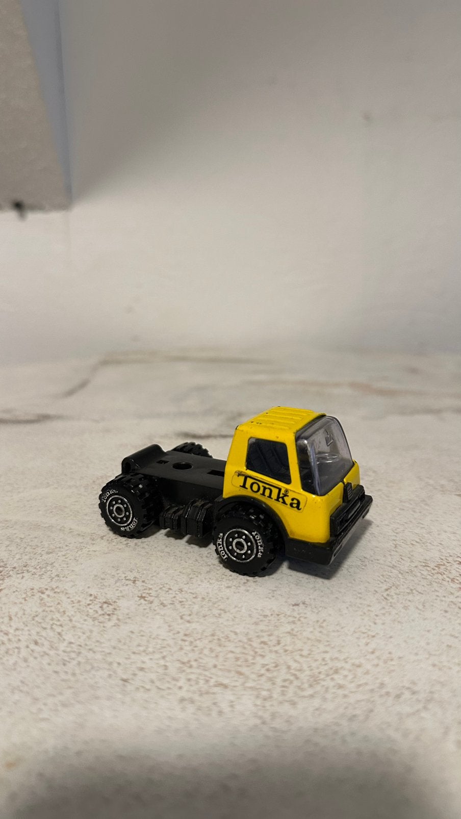 Vintage Tonka Truck Cab – Yellow & Black, Ophalen, Gebruikt, Bus of Vrachtwagen