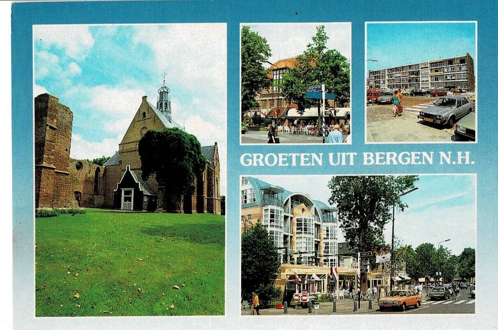 Bergen, Ophalen of Verzenden, 1960 tot 1980, Gelopen, Noord-Holland