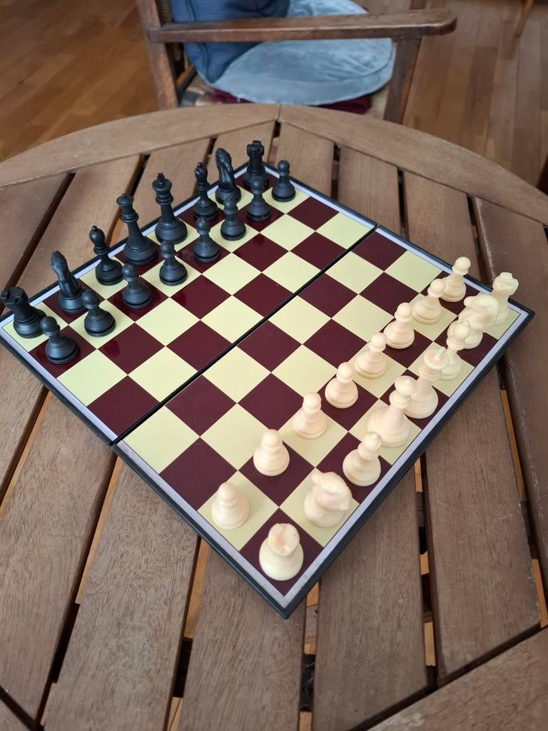 Mooi schaakspel compleet, Hobby en Vrije tijd, Gezelschapsspellen | Bordspellen, Ophalen of Verzenden, Zo goed als nieuw
