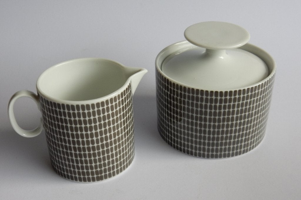 Thomas / Rosenthal groep suiker en melkset  onyx medaillon, Ophalen of Verzenden