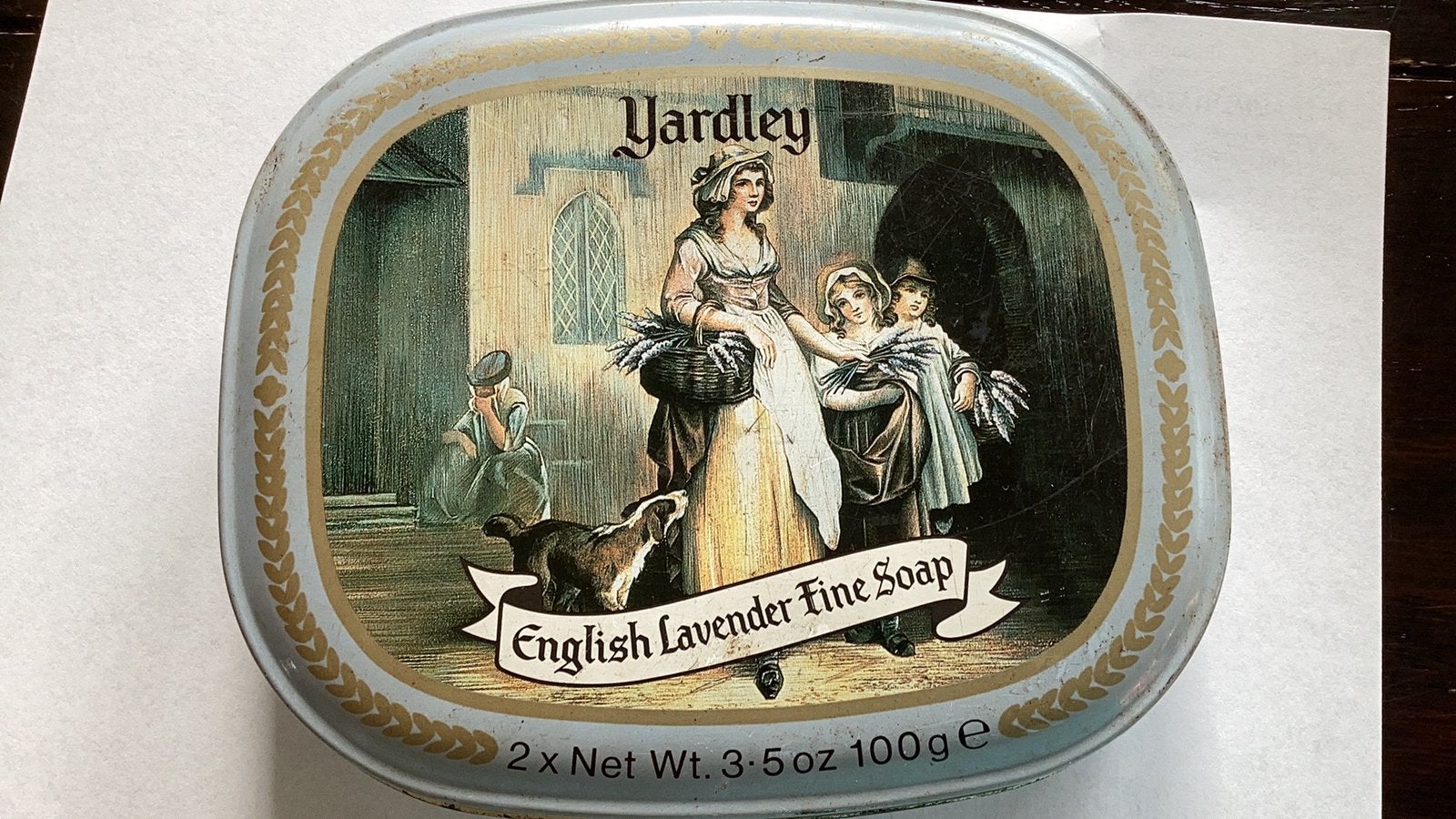 Yardley blikje, Ophalen of Verzenden, Gebruikt, Overige