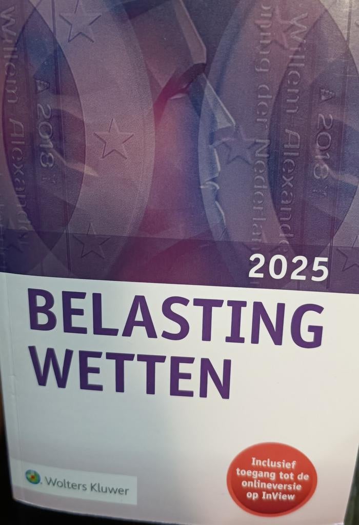 Belastingwetten 2025 - Wolters Kluwer, Nieuw, Wolters Kluwer, Gamma, HBO