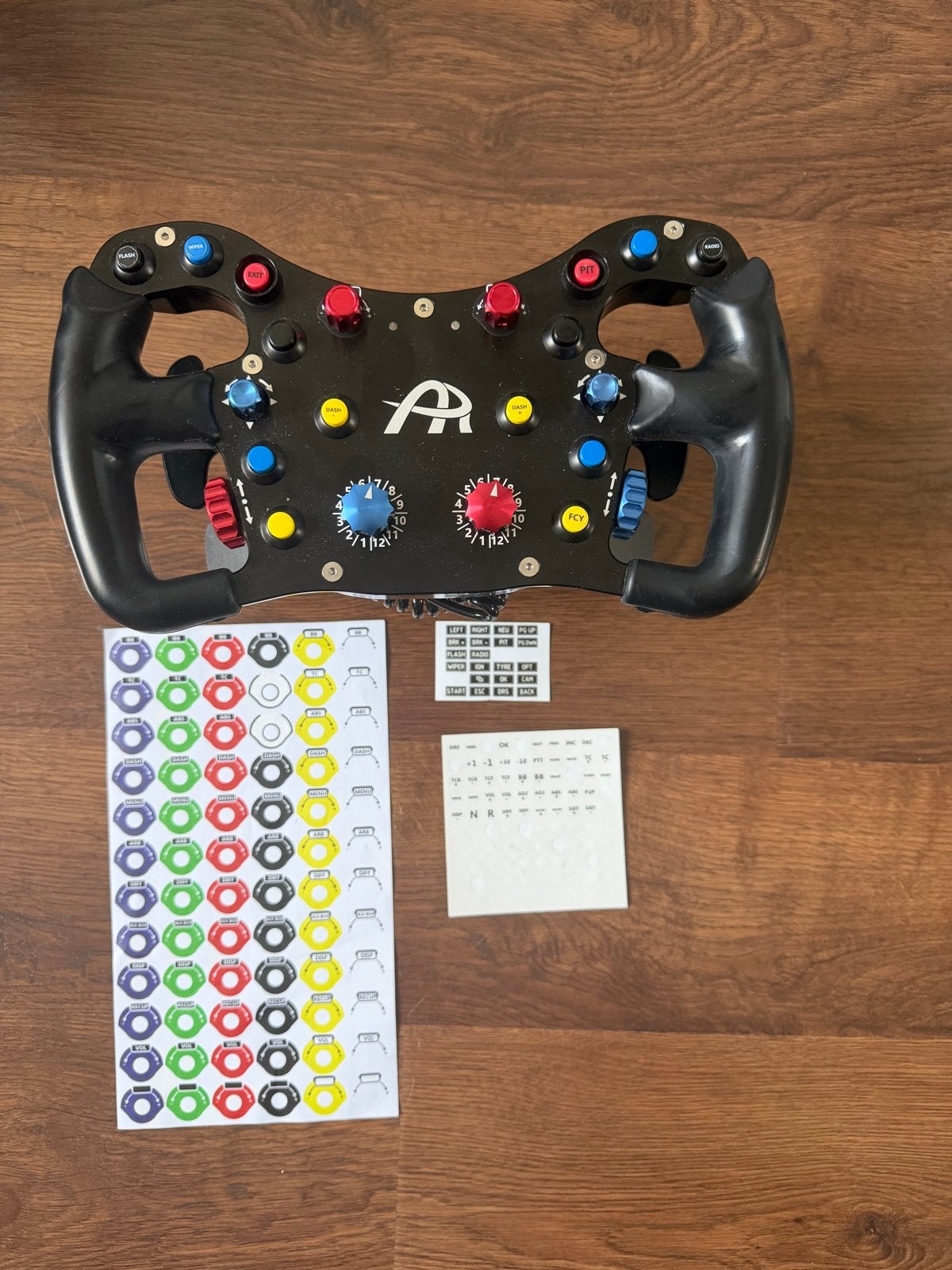 Ascher Racing F64-USB V3 stuur met simucube 3 adapter, Spelcomputers en Games, Spelcomputers | Overige, Zo goed als nieuw, Overige merken