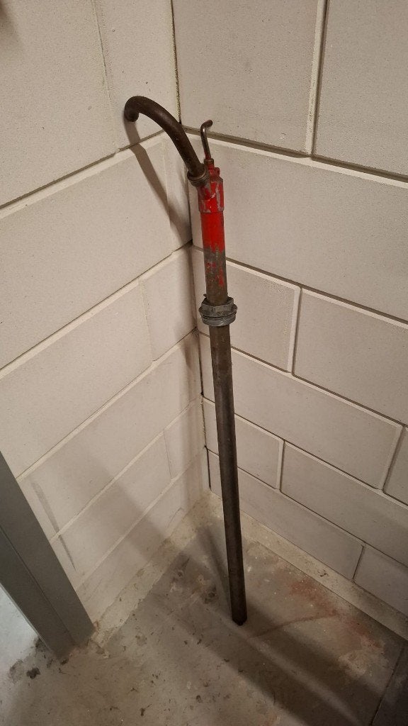 Handbediende zuigerpomp (hevelpomp) voor een 200-litervat, Ophalen, Gebruikt, Overige typen