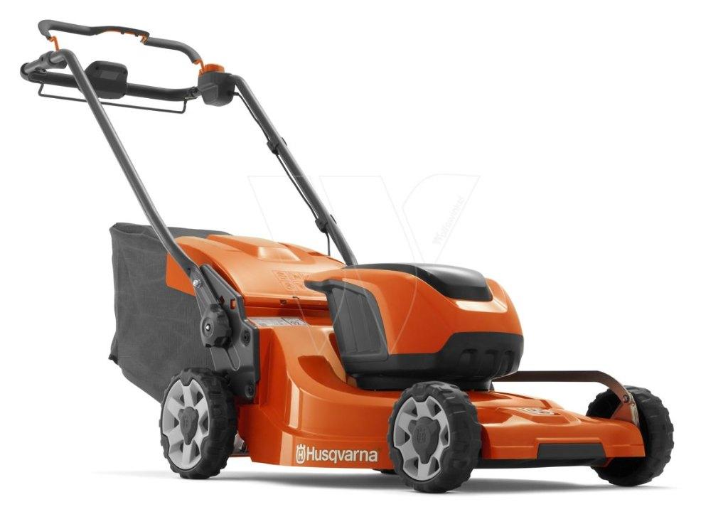Husqvarna bezine grasmaaier te koop, Ophalen, Cirkelmaaier, Gebruikt, Husqvarna