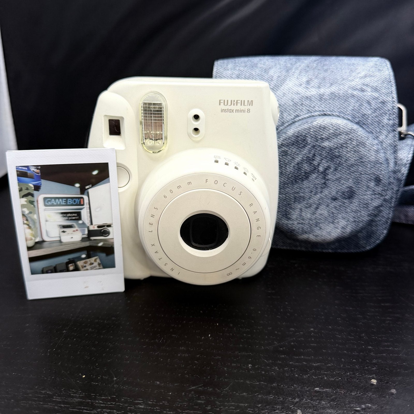 Fujifilm Instax Mini 8 - Wit - Volledig Werkend + Film, Gebruikt, Ophalen of Verzenden, W, C