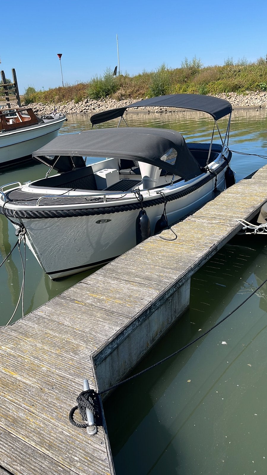 Primeur 715 Tender 100 pk, Tender, Carbon, Boegschroef, Zo goed als nieuw