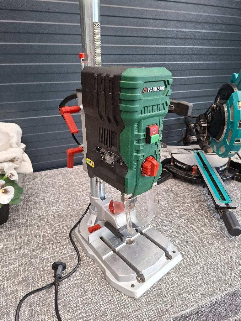 Parkside Kolomboormachine PTBMOD 710 A1, Ophalen, 600 watt of meer, Variabele snelheid, Zo goed als nieuw