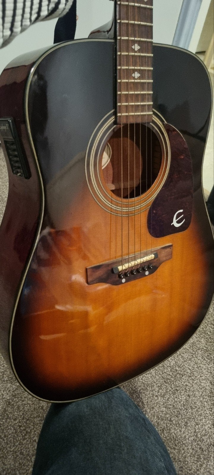 Epiphone Elektro-akoestische gitaar PR-350-E, Ophalen, Gebruikt, Western- of Steelstringgitaar