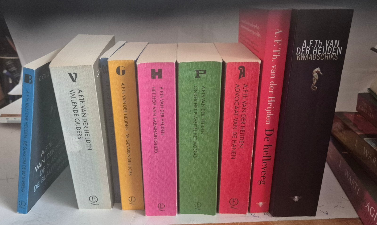A.F.Th vd Heijden 9x De Tandeloze tijd, Ophalen of Verzenden, Zo goed als nieuw