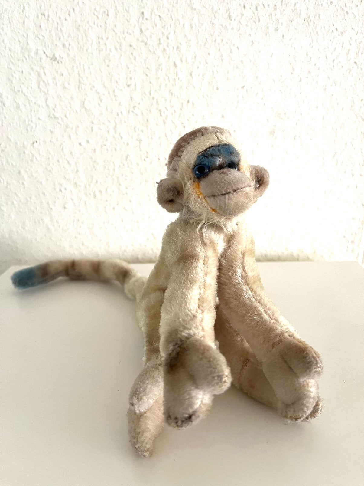 Steiff Mungo aap 14 cm jaren 50-60, Ophalen of Verzenden