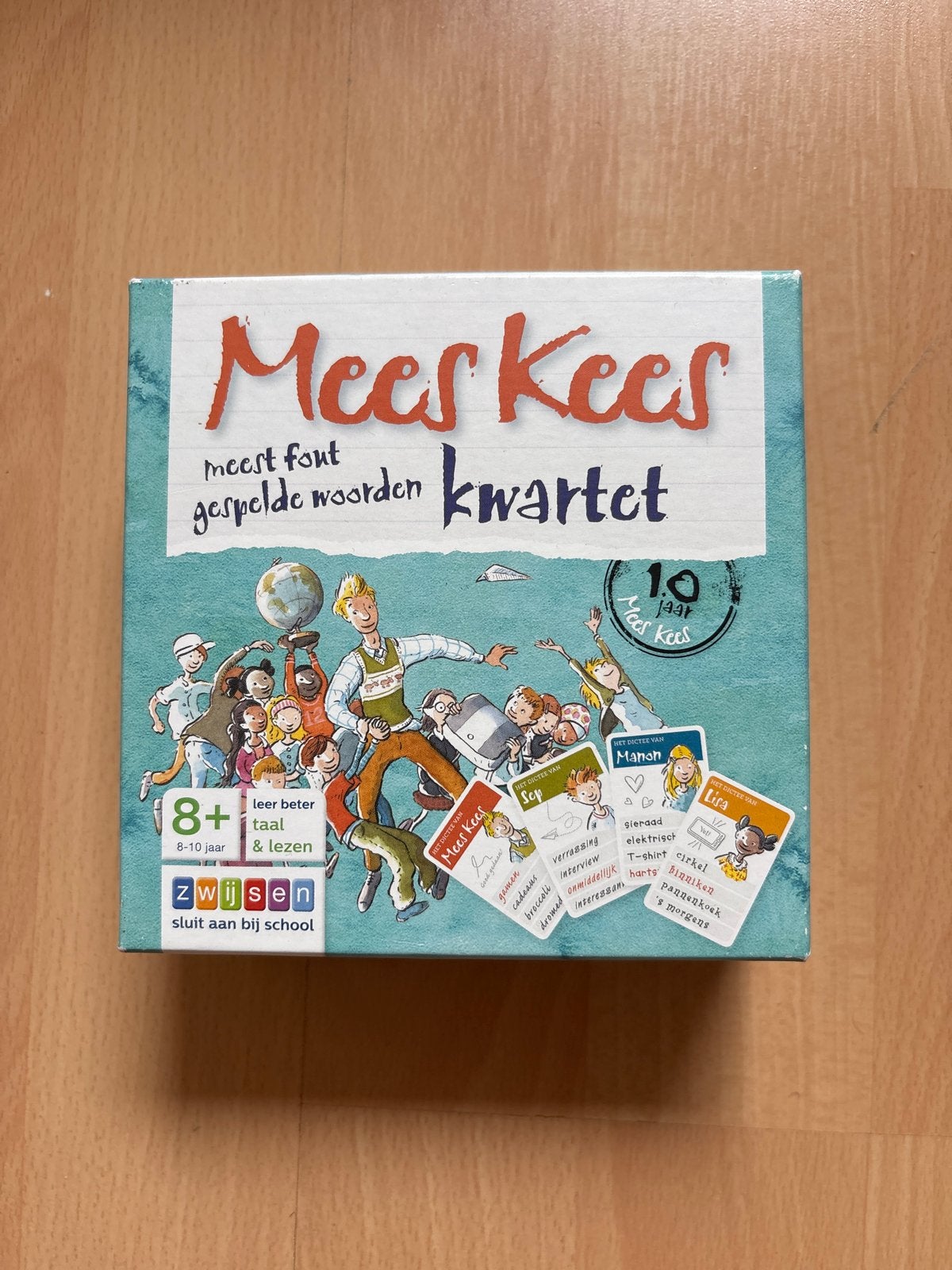 Mees Kees: Meest Fout Gespelde Woorden Kwartet, Drie of vier spelers, Ophalen of Verzenden, Zo goed als nieuw