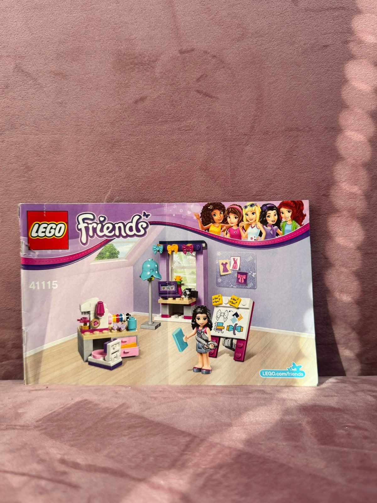 LEGO Friends Emma's Ontwerpatelier 41115, Ophalen, Zo goed als nieuw, Overige merken