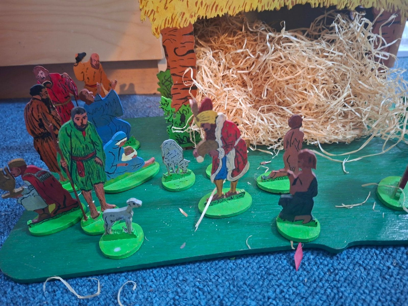 Kerststalletje van hout, Diversen, Kerst, Ophalen