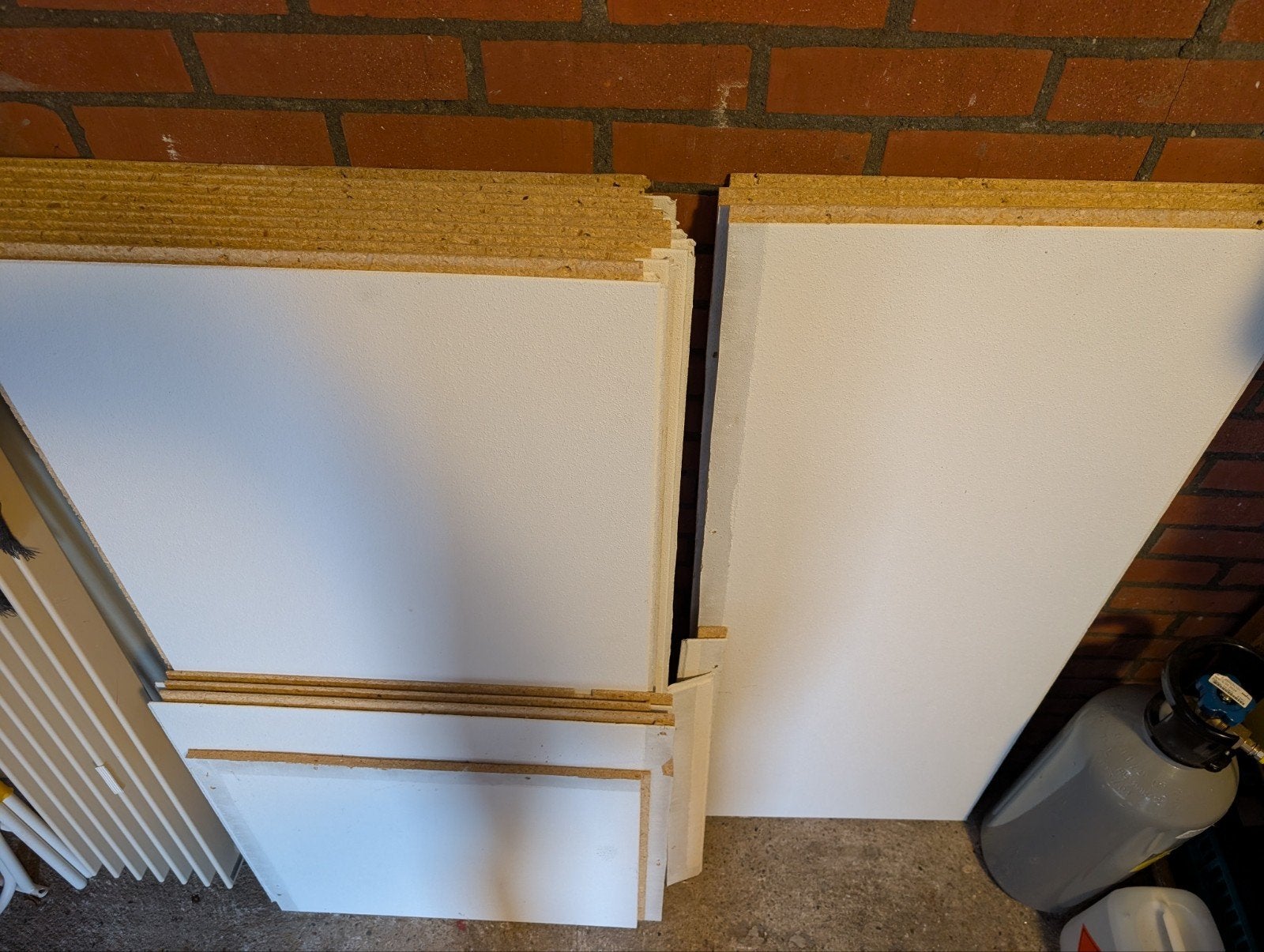 Agnes plafondplaten 4.4x2.4m, Doe-het-zelf en Verbouw, Ophalen, Gebruikt, Hout, Minder dan 20 mm