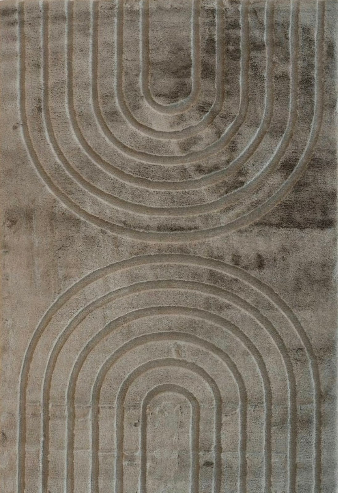 Japandi vloerkleed, Ophalen, Modern met reliëf, 200 cm of meer, Zo goed als nieuw