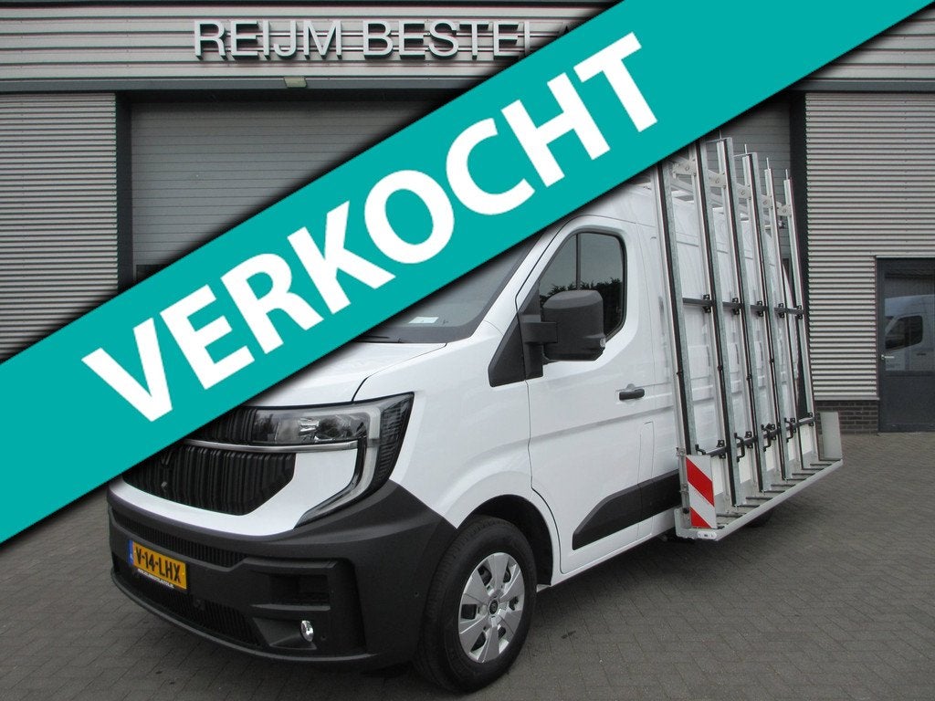 Renault MASTER T35 2.0 dCi 150 L2H2 glasresteel glasauto gla, Auto's, Voorwielaandrijving, Gebruikt, Euro 6, 4 cilinders