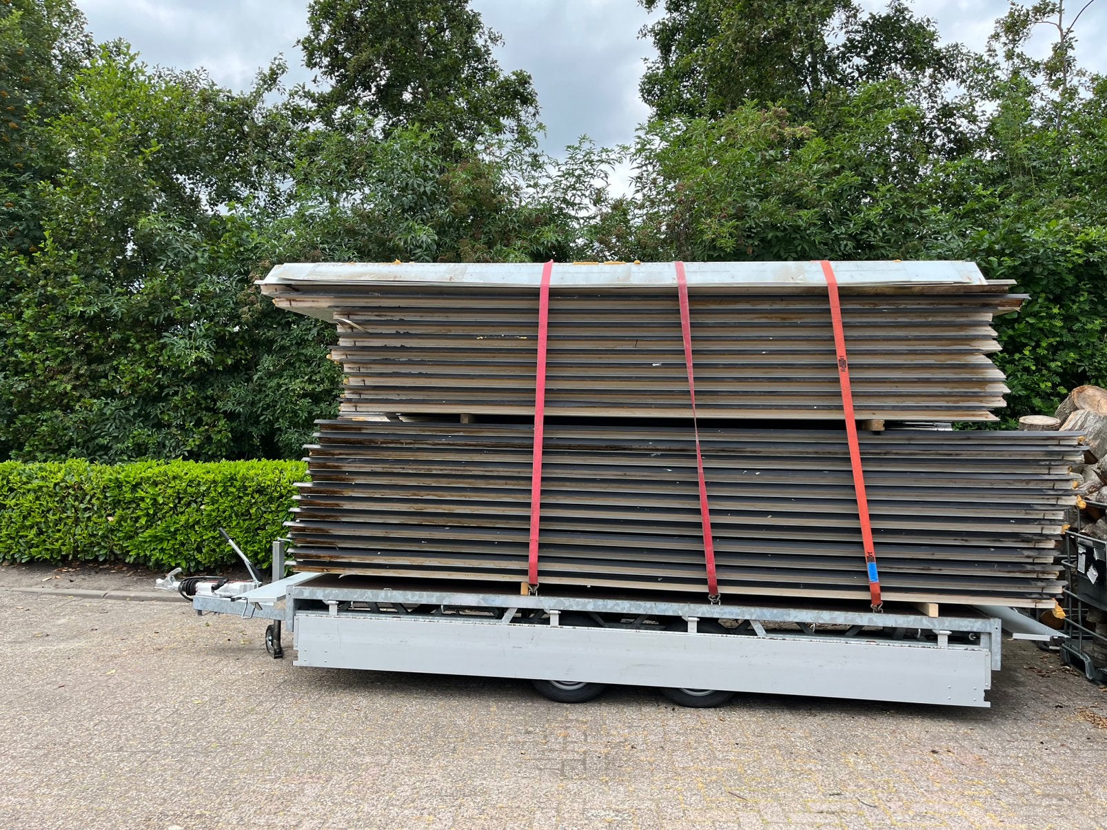 Dakplaten gebruikt, Ophalen, Gebruikt, Overige materialen, 50 tot 100 mm