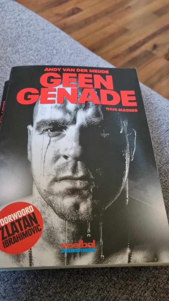 Geen Genade Andy van der Meijde, Ophalen of Verzenden, Zo goed als nieuw, Balsport, Thijs Slegers