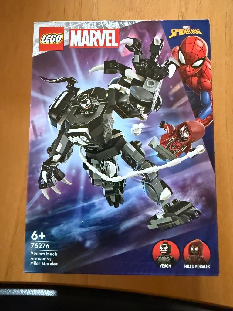 Lego 76276 Marvel Spiderman Venom mechapantser Miles Morales, Ophalen, Nieuw, Complete set, Lego