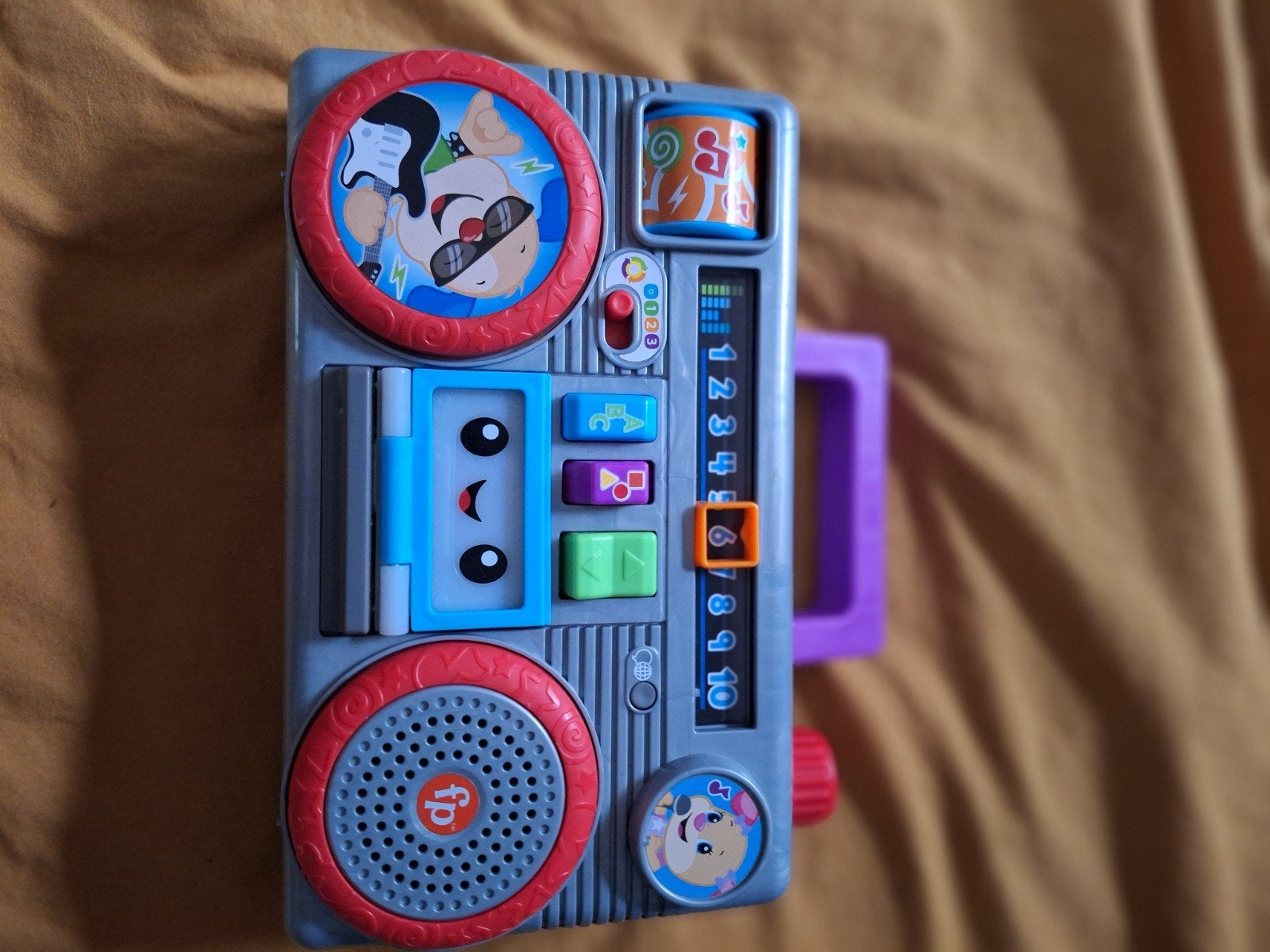 fisher price nederlands activiteiten radio, Ophalen, Zo goed als nieuw, Complete set