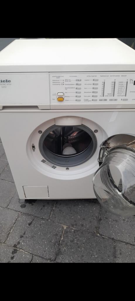 Miele Novotronic W934 Super Wasmachine, Ophalen, Gebruikt, Voorlader, Wolwasprogramma