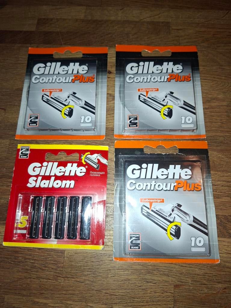 Gillette Contour 35 nieuwe mesjes, Verzenden, Nieuw, Gehele gezicht