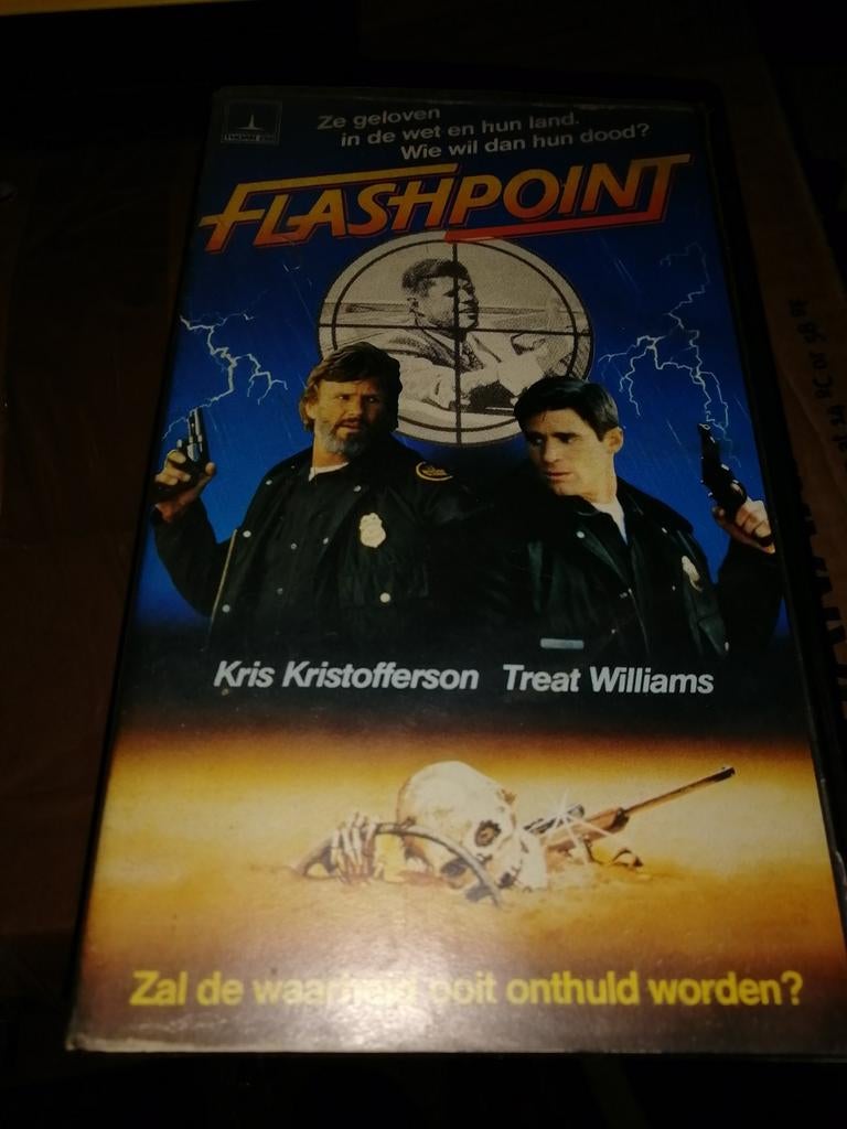 Betamax ex-rental - Flashpoint, Vanaf 16 jaar, Ophalen of Verzenden, Gebruikt, Horror