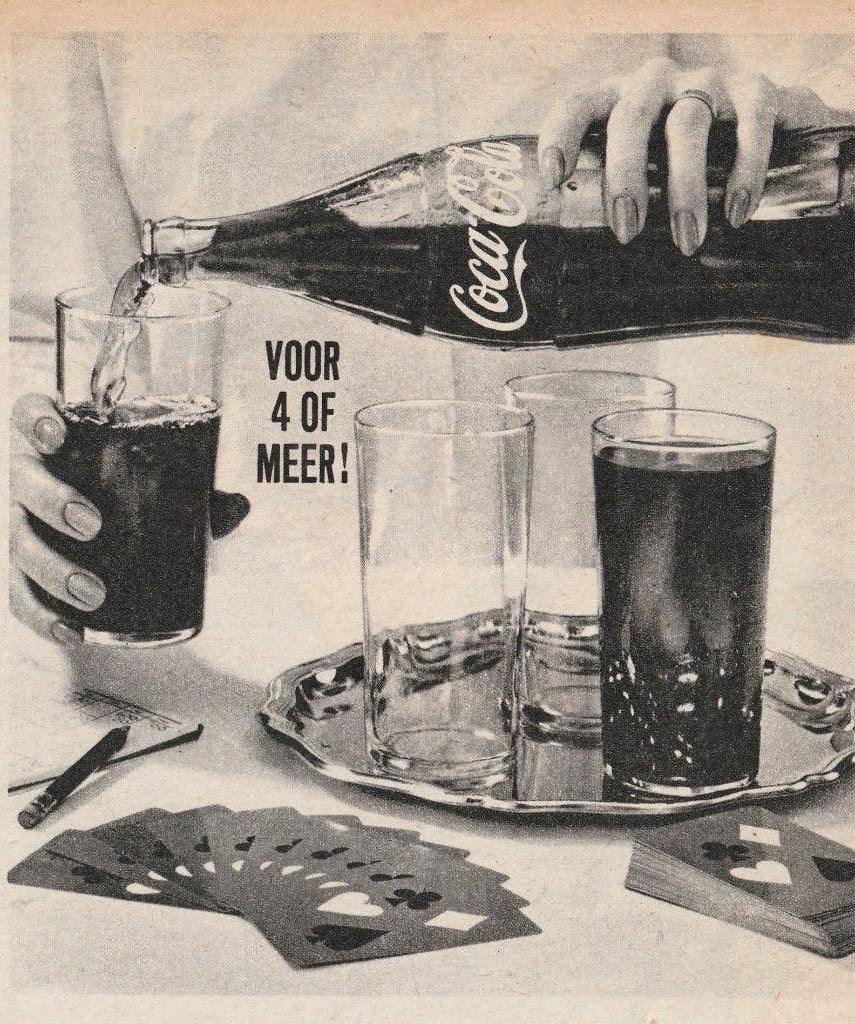 Retro reclame 1964 Coca-Cola frisdrank meer voor uw geld, Verzenden, Overige typen