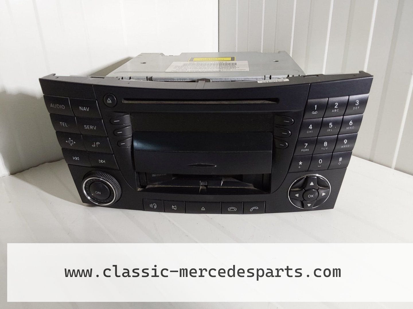 Originele radio/navi Mercedes E-klasse W211 A2118201079, Auto diversen, Autoradio's, Ophalen of Verzenden, -, -, -