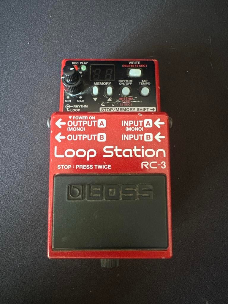 BOSS RC-3 Loop Station Pedaal, Ophalen of Verzenden, Zo goed als nieuw, Overige typen