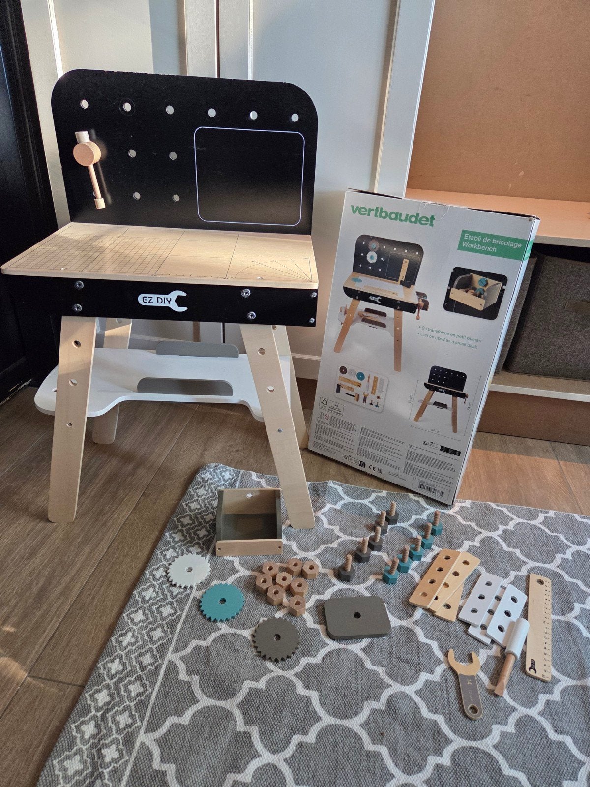 Vertbaudet Houten Gereedschapskistje, Ophalen, Gebruikt