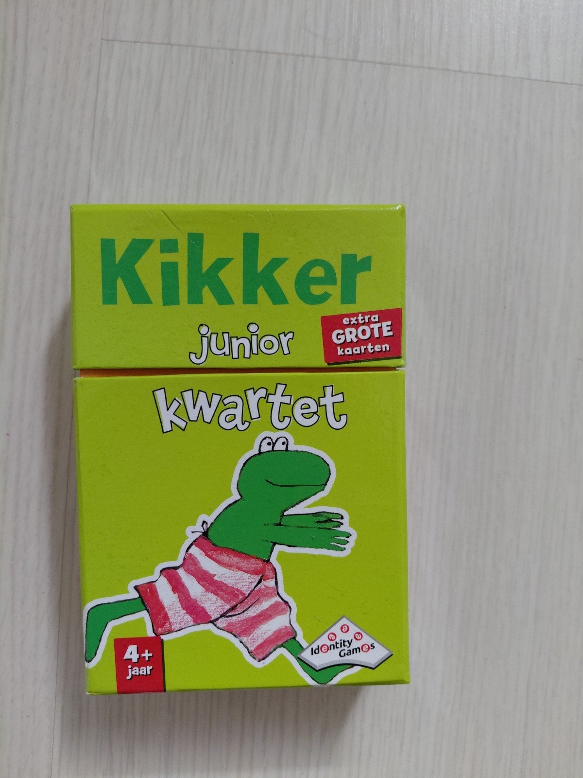 Kikker kwartet, Verzamelen, Speelkaarten, Jokers en Kwartetten, Ophalen, Zo goed als nieuw, Kwartet(ten)