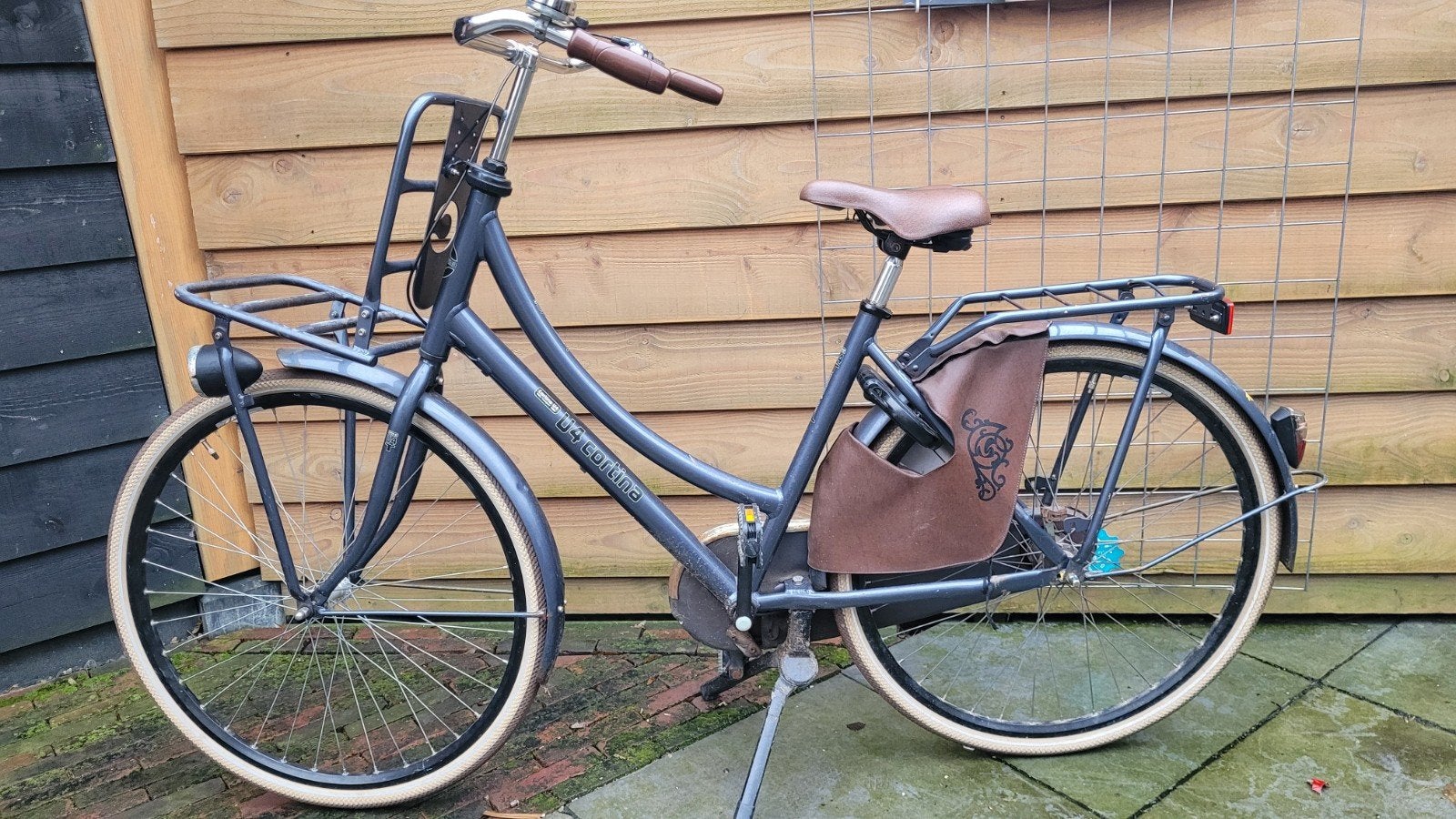 Gebruikte Cortina U4 damesfiets, Fietsen en Brommers, Terugtraprem, Gebruikt, Versnellingen, Ophalen