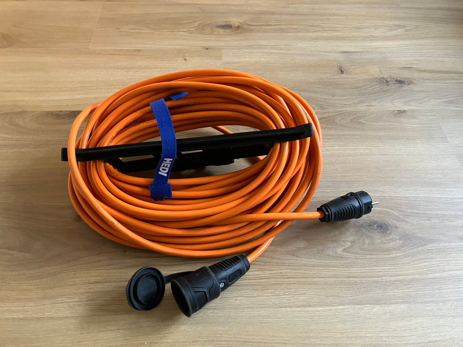 HEDI Verlengsnoer Panzerkabel Plus 3x2,5 mm², 25 meter, Doe-het-zelf en Verbouw, Ophalen, Zo goed als nieuw, Kabel of Snoer