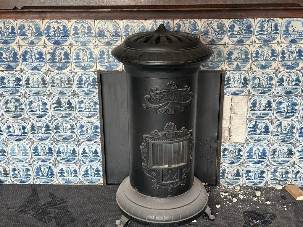 Antieke Nederlandse Bijbeltegeltjes - 78 stuks, Antiek en Kunst, Ophalen