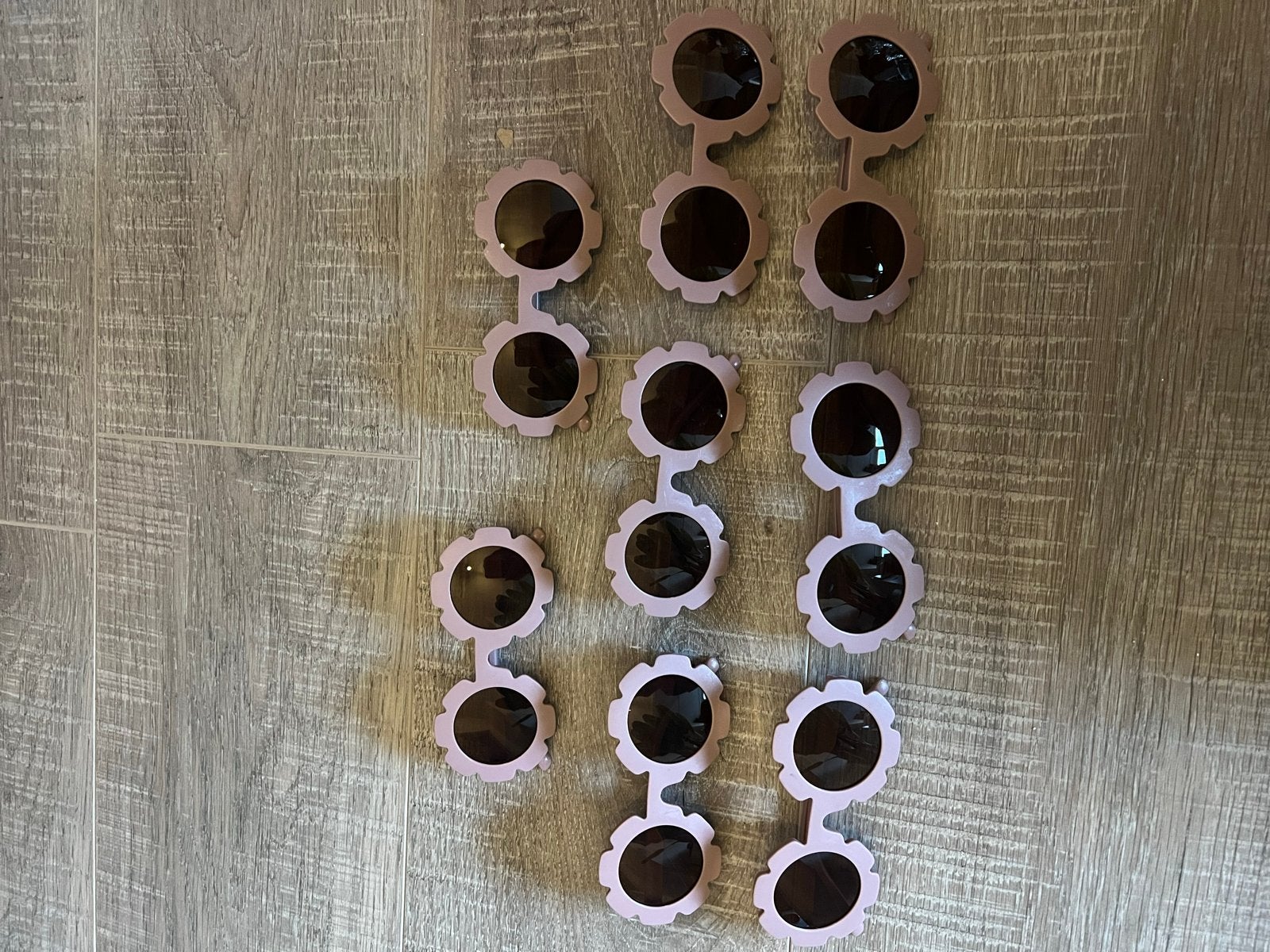8 oud-roze / paarse zonnebrillen voor kinderen, Ophalen of Verzenden, Nieuw, Roze, Jongen of Meisje