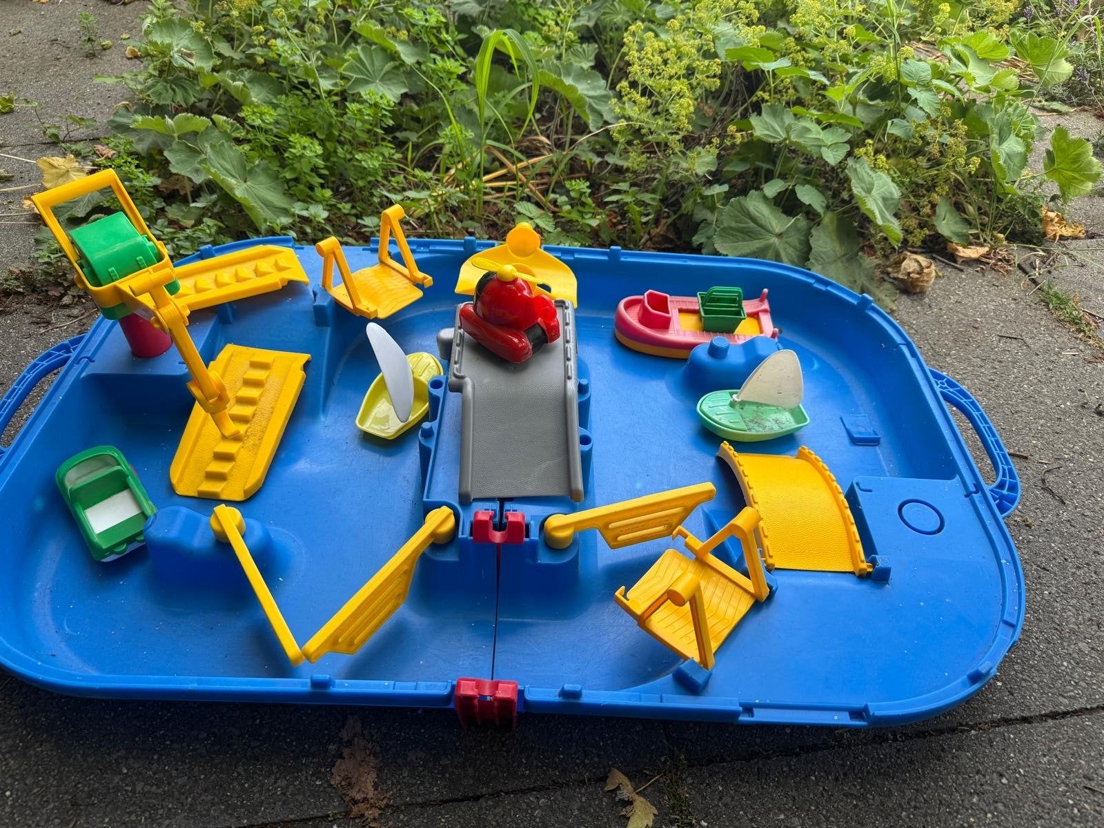 Kinder speel water park - Waterbaan met accessoires, Ophalen, Gebruikt