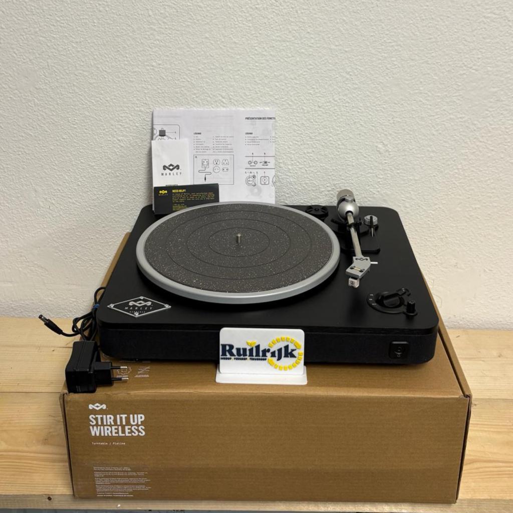 House of Marley Stir It Up bt Platenspeler - Zgan, Ruilrijk, Zo goed als nieuw, Info@ruilrijk.nl, Neerstraat 60, 6041 KD Roermond